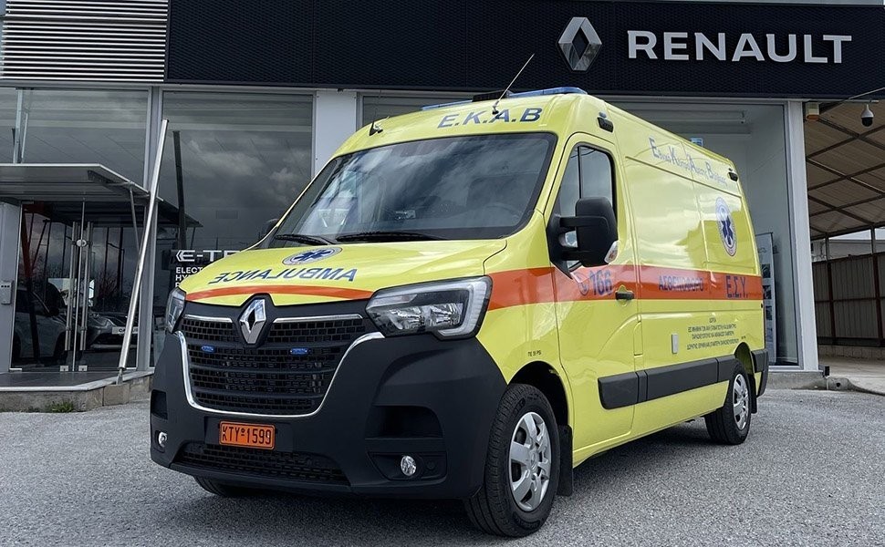 Το ολοκαίνουργιο Renault Master: Το απόλυτο ασθενοφόρο

